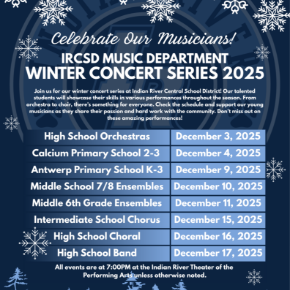 IRCSD Music Department Winter Concert Series 2025
